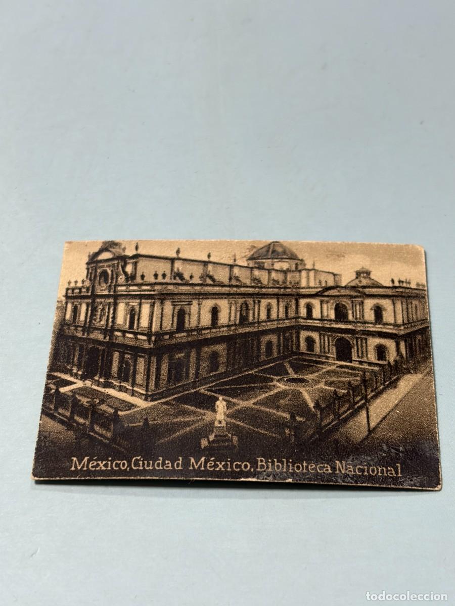 Postales: POSTAL ORIGINAL. D&Eacute;CADA A&Ntilde;OS 30. M&Eacute;XICO. CIUDAD M&Eacute;XICO. BIBLIOTECA NACIONAL. N&ordm; 1592