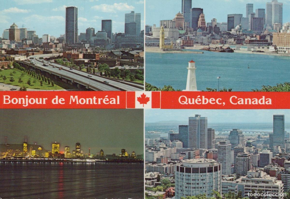 Postales: Canada Montreal And City Multi View Skyline Lighthouse *YAR064
