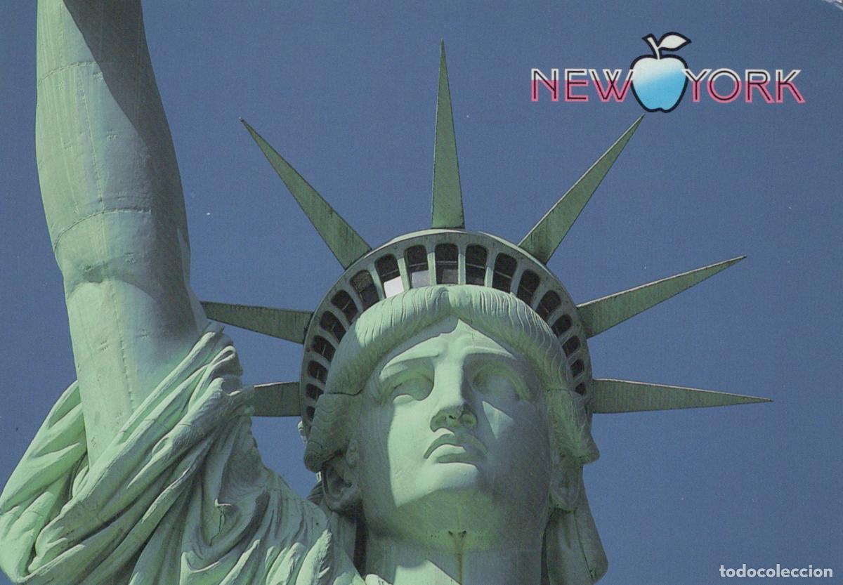 Postales: USA New York City Statue of Liberty Close Up View Iconic Landmark *YAR919