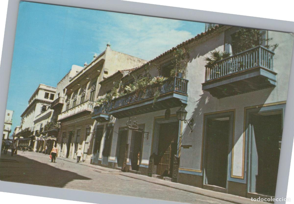 Postales: Cuba Havana Obispo Street Historic Center 16th 19th Century Architecture *YAR994