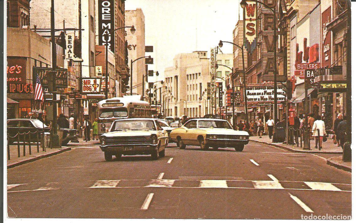 Postales: POSTAL NORFLOK, VIRGINIA - LOOKING NORTH ON GRANBY STREET FROM DOWNTOWN - CIRCULADA 1973