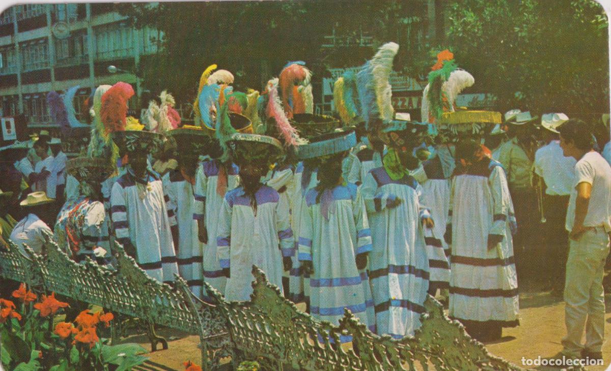 Postales: MEXICO, CUERNAVACA, GRUPO FOLKLORICO LOS CHINELOS - M&Eacute;XICO FOTOGR&Aacute;FICO - S/C