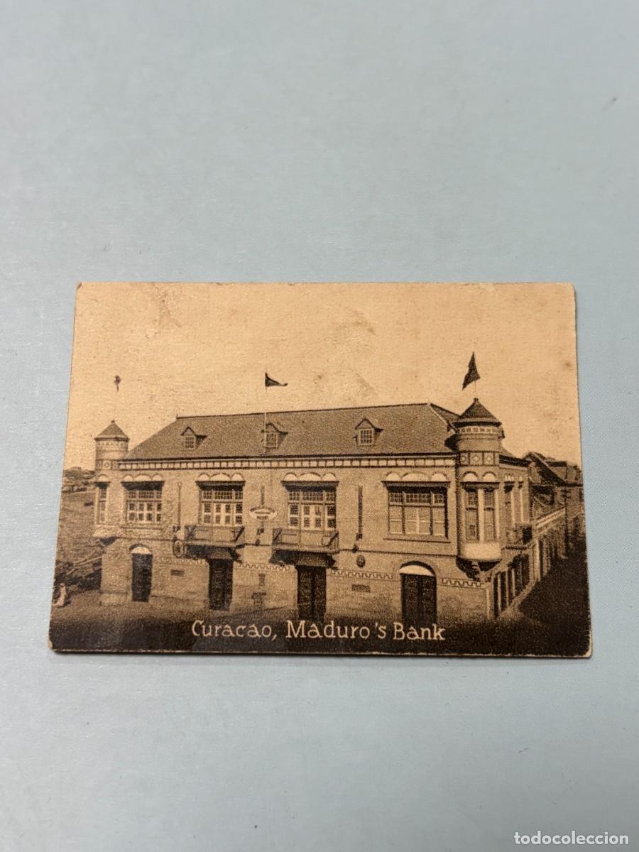 Cartes Postales: POSTAL ORIGINAL. D&Eacute;CADA A&Ntilde;OS 30. CURACAO. MADURO'S BANK. N&ordm; 1578