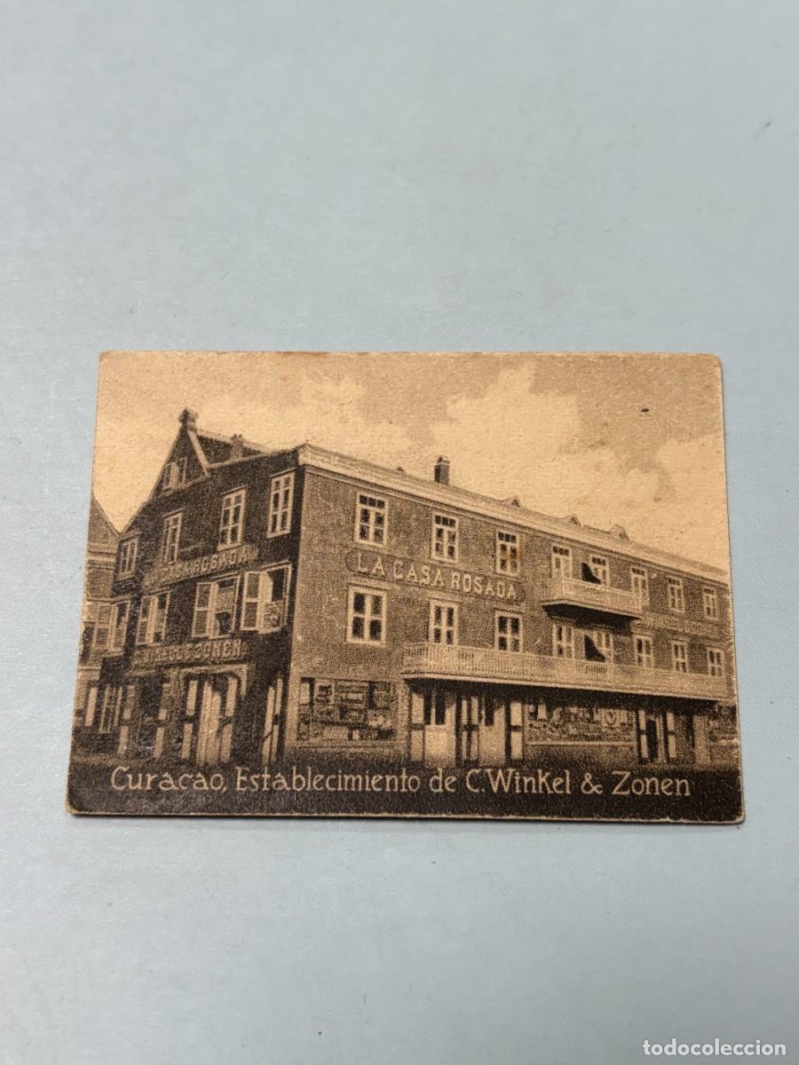 Cartes Postales: POSTAL ORIGINAL. D&Eacute;CADA A&Ntilde;OS 30. CURACAO. ESTABLECIMIENTO DE C. WINKEL & ZONEN. N&ordm; 1579
