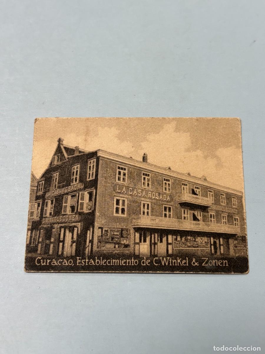 Cartes Postales: POSTAL ORIGINAL. D&Eacute;CADA A&Ntilde;OS 30. CURACAO. ESTABLECIMIENTO DE C. WINKEL & ZONEN. N&ordm; 1579