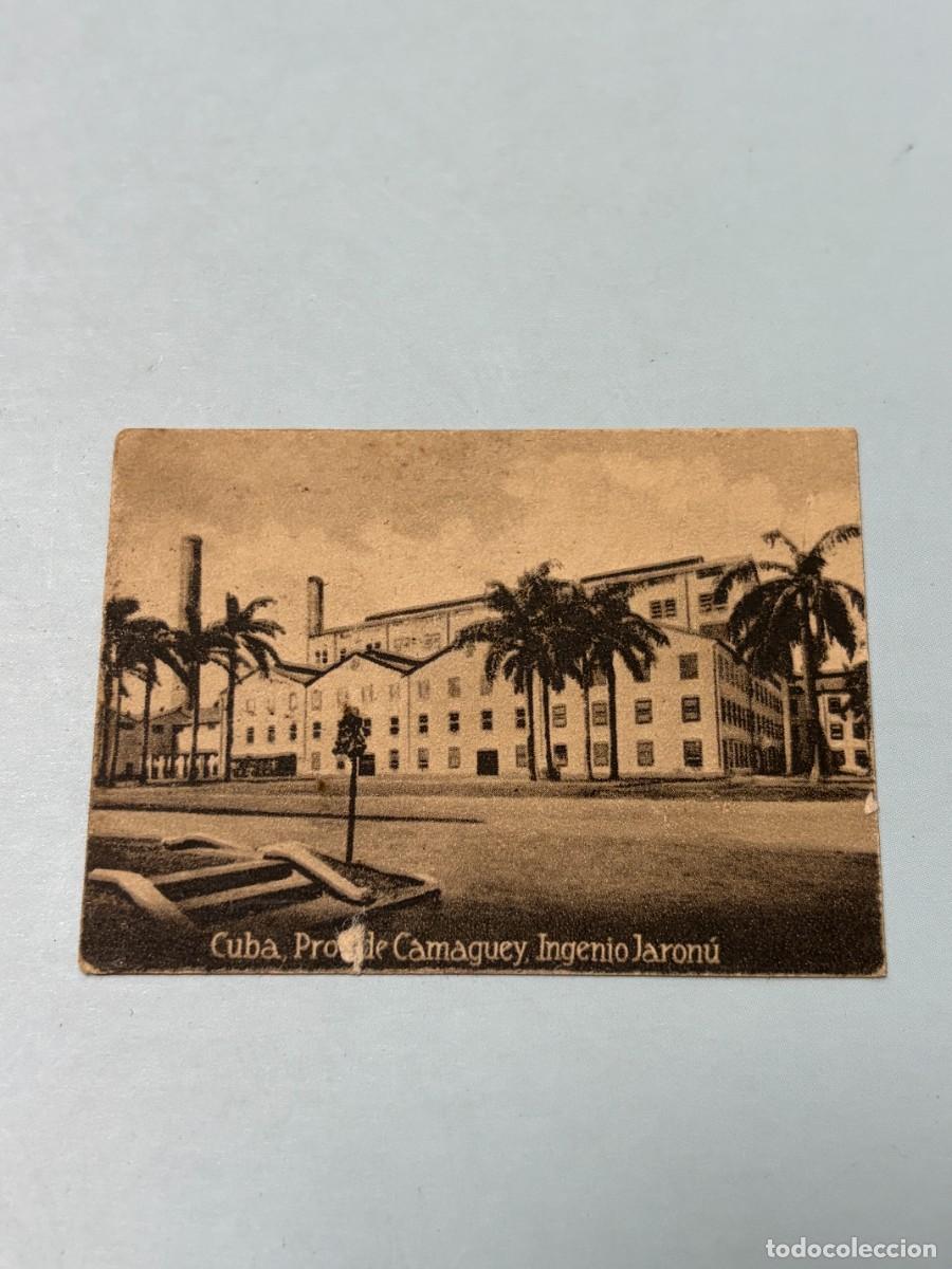Postales: POSTAL ORIGINAL. D&Eacute;CADA A&Ntilde;OS 30. CUBA. PROV. DE CAMAGUEY. INGENIO JARON&Uacute;. N&ordm; 1516
