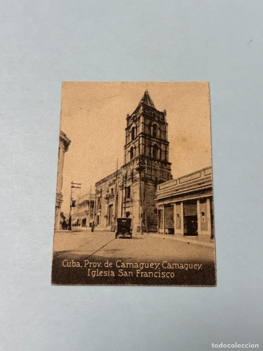 Postales: POSTAL ORIGINAL. D&Eacute;CADA A&Ntilde;OS 30. CUBA. PROV. CAMAG&Uuml;EY. IGLESIA SAN FRANCISCO. N&ordm; 1520