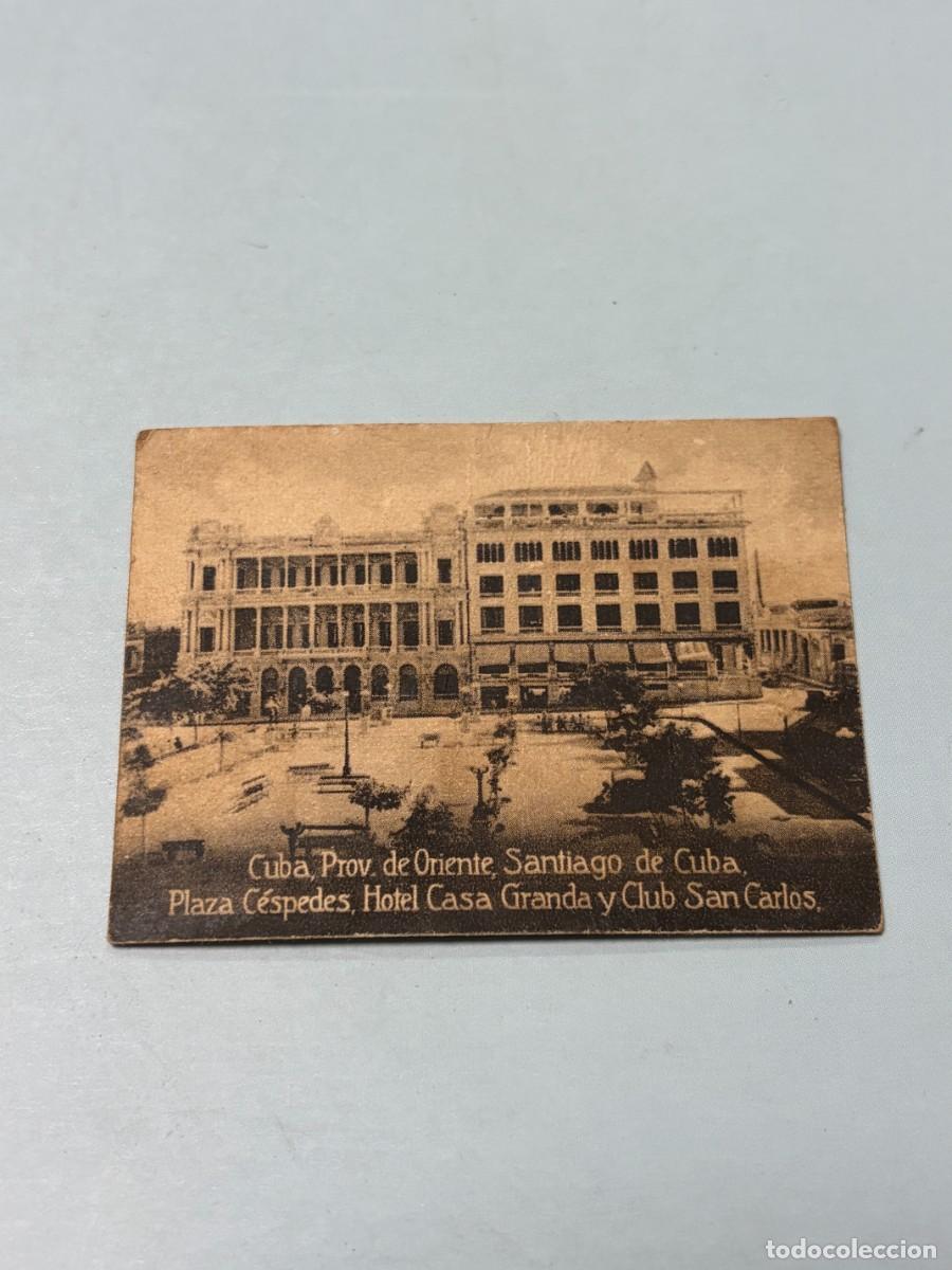 Postales: POSTAL ORIGINAL. D&Eacute;CADA A&Ntilde;OS 30. CUBA. PROV. ORIENTE. SANTIAGO DE CUBA. PLAZA C&Eacute;SPEDES. N&ordm; 1524