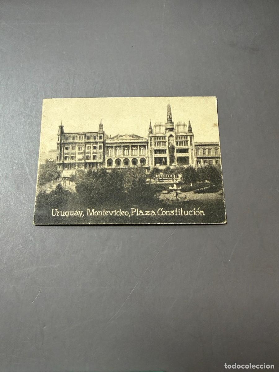 Postales: POSTAL ORIGINAL. D&Eacute;CADA A&Ntilde;OS 30. URUGUAY. MONTEVIDEO. PLAZA CONSTITUCI&Oacute;N. N&ordm; 1887