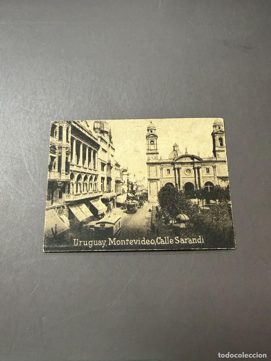 Postales: POSTAL ORIGINAL. D&Eacute;CADA A&Ntilde;OS 30. URUGUAY. MONTEVIDEO. CALLE SARANDI. N&ordm; 1897