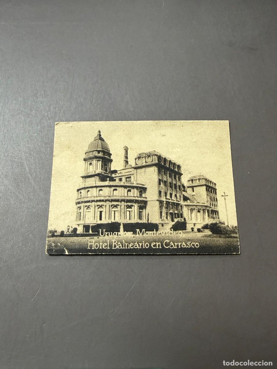 Cartoline: POSTAL ORIGINAL. D&Eacute;CADA A&Ntilde;OS 30. URUGUAY. MONTEVIDEO. HOTEL BALNEARIO EN CARRASCO. N&ordm; 1895