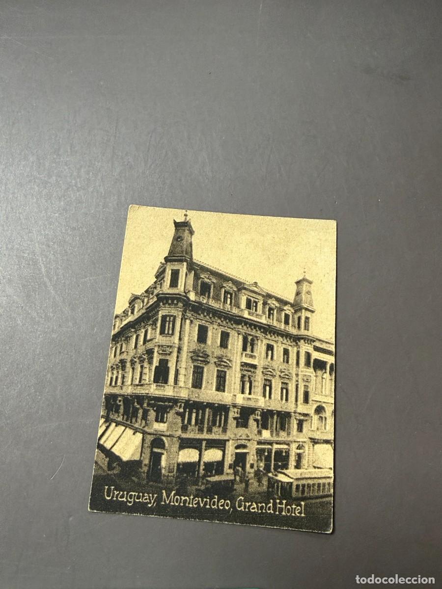 Postales: POSTAL ORIGINAL. D&Eacute;CADA A&Ntilde;OS 30. URUGUAY. MONTEVIDEO. GRAND HOTEL. N&ordm; 1893