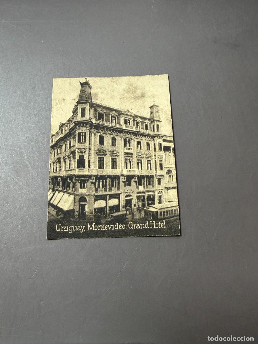 Postkarten: POSTAL ORIGINAL. D&Eacute;CADA A&Ntilde;OS 30. URUGUAY. MONTEVIDEO. GRAND HOTEL. N&ordm; 1893