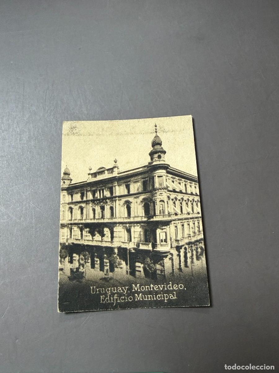 Cartoline: POSTAL ORIGINAL. D&Eacute;CADA A&Ntilde;OS 30. URUGUAY. MONTEVIDEO. EDIFICIO MUNICIPAL. N&ordm; 1891