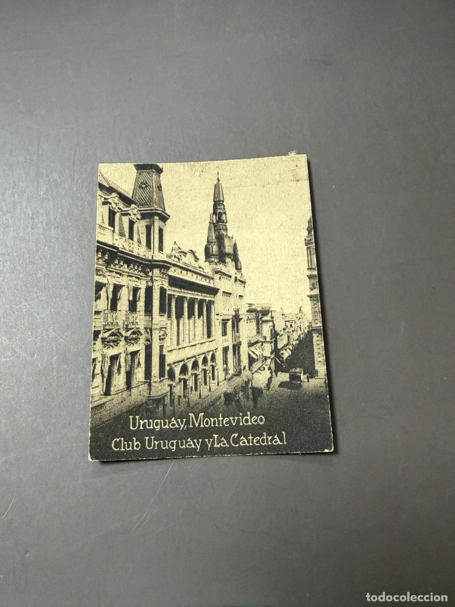 Postales: POSTAL ORIGINAL. D&Eacute;CADA A&Ntilde;OS 30. URUGUAY. MONTEVIDEO. CLUB URUGUAY Y LA CATEDRAL. N&ordm; 1894