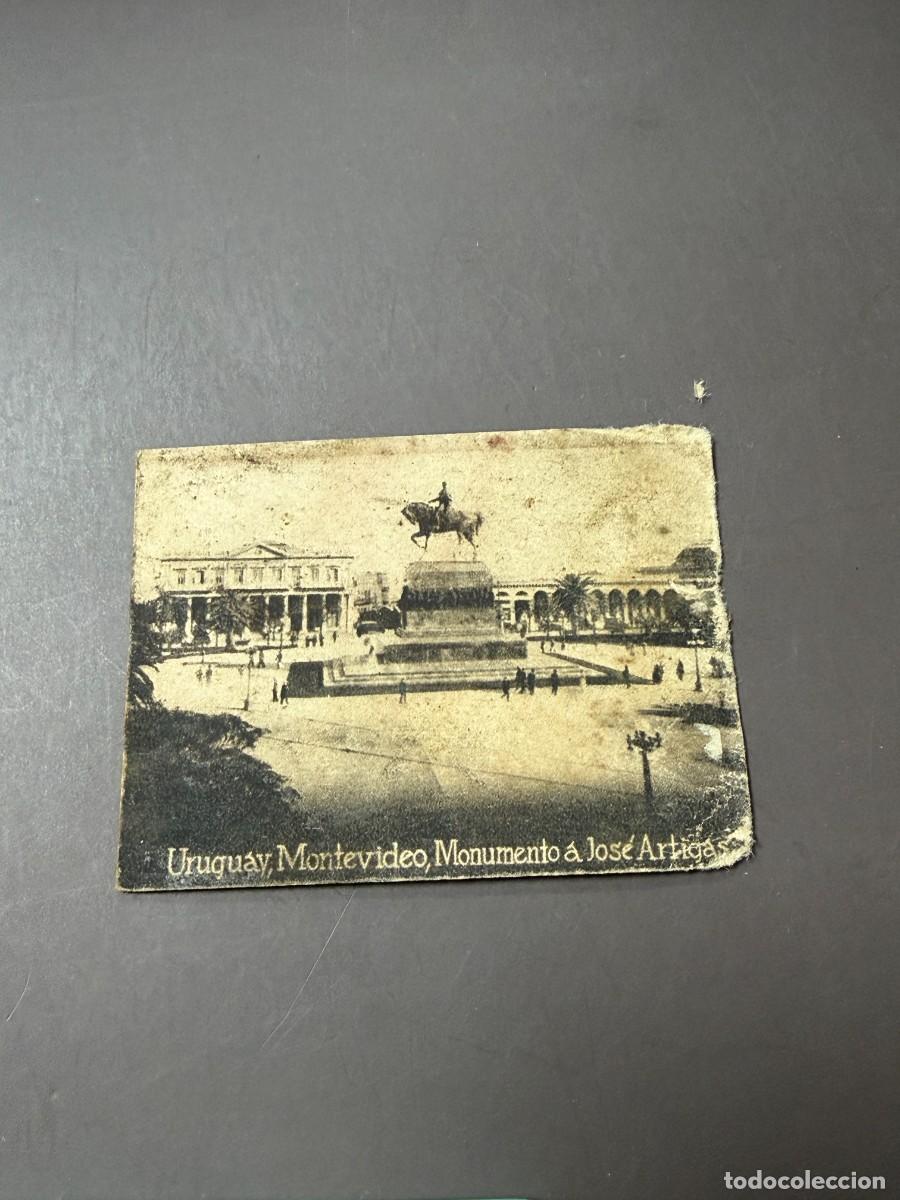 Cartoline: POSTAL ORIGINAL. D&Eacute;CADA A&Ntilde;OS 30. URUGUAY. MONTEVIDEO. MONUMENTO A JOS&Eacute; ARTIGAS. N&ordm; 1898