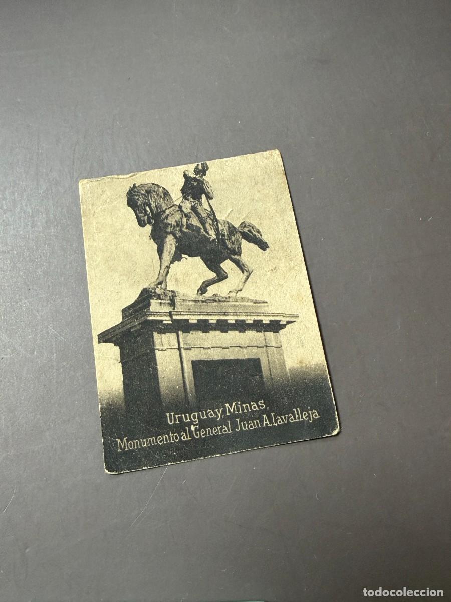 Cartoline: POSTAL ORIGINAL. D&Eacute;CADA A&Ntilde;OS 30. URUGUAY. MONTEVIDEO. MONUMENTO AL GENERAL JUAN ALAVALLEJA. N&ordm; 1892