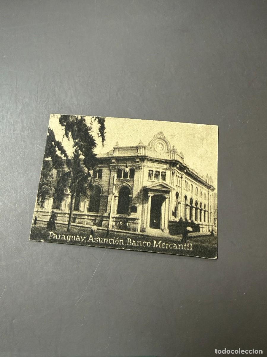 Postales: POSTAL ORIGINAL. D&Eacute;CADA A&Ntilde;OS 30. PARAGUAY. ASUNCI&Oacute;N. BANCO MERCANTIL. N&ordm; 1879