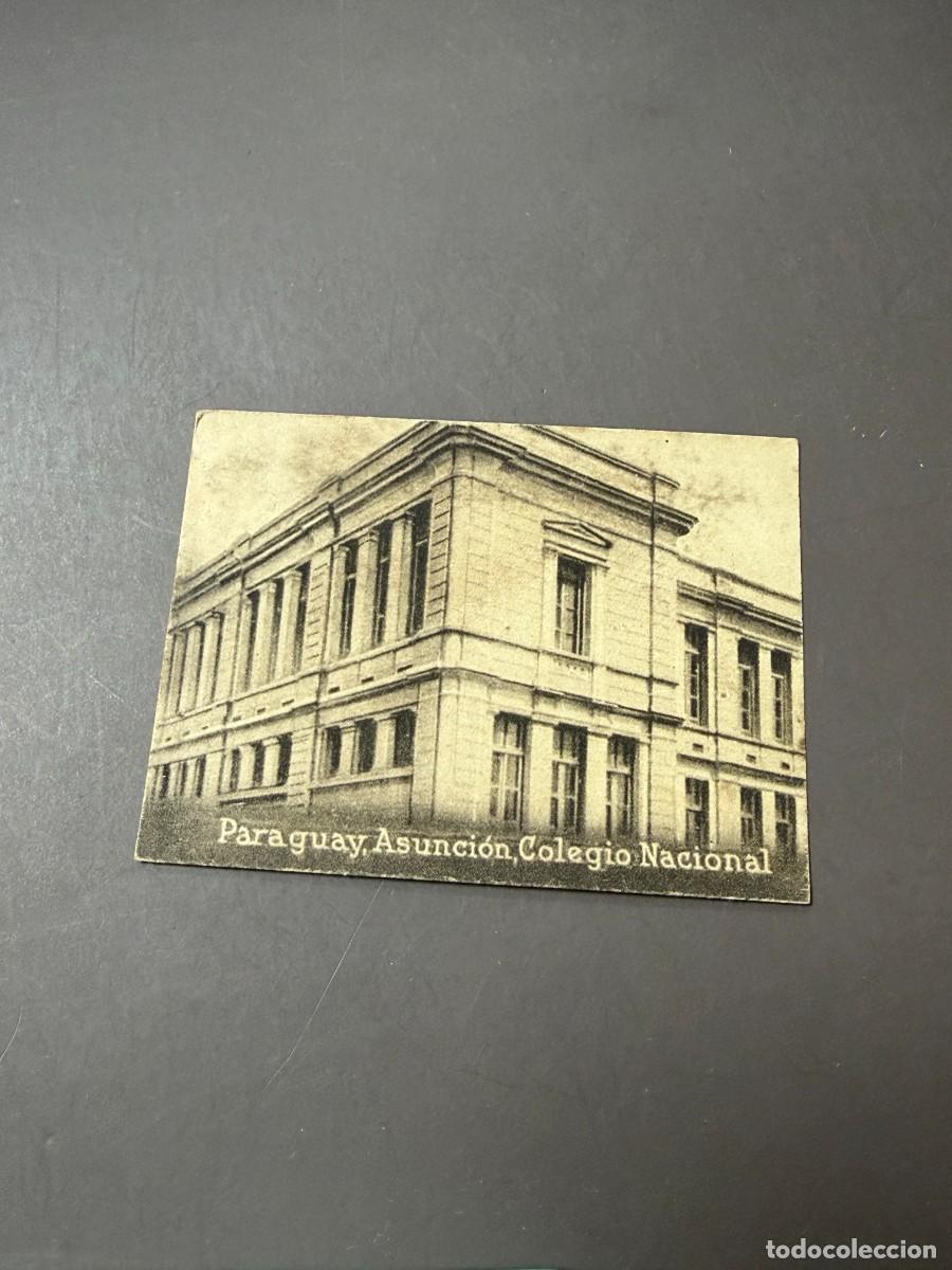 Postales: POSTAL ORIGINAL. D&Eacute;CADA A&Ntilde;OS 30. PARAGUAY. ASUNCI&Oacute;N. COLEGIO NACIONAL. N&ordm; 1877