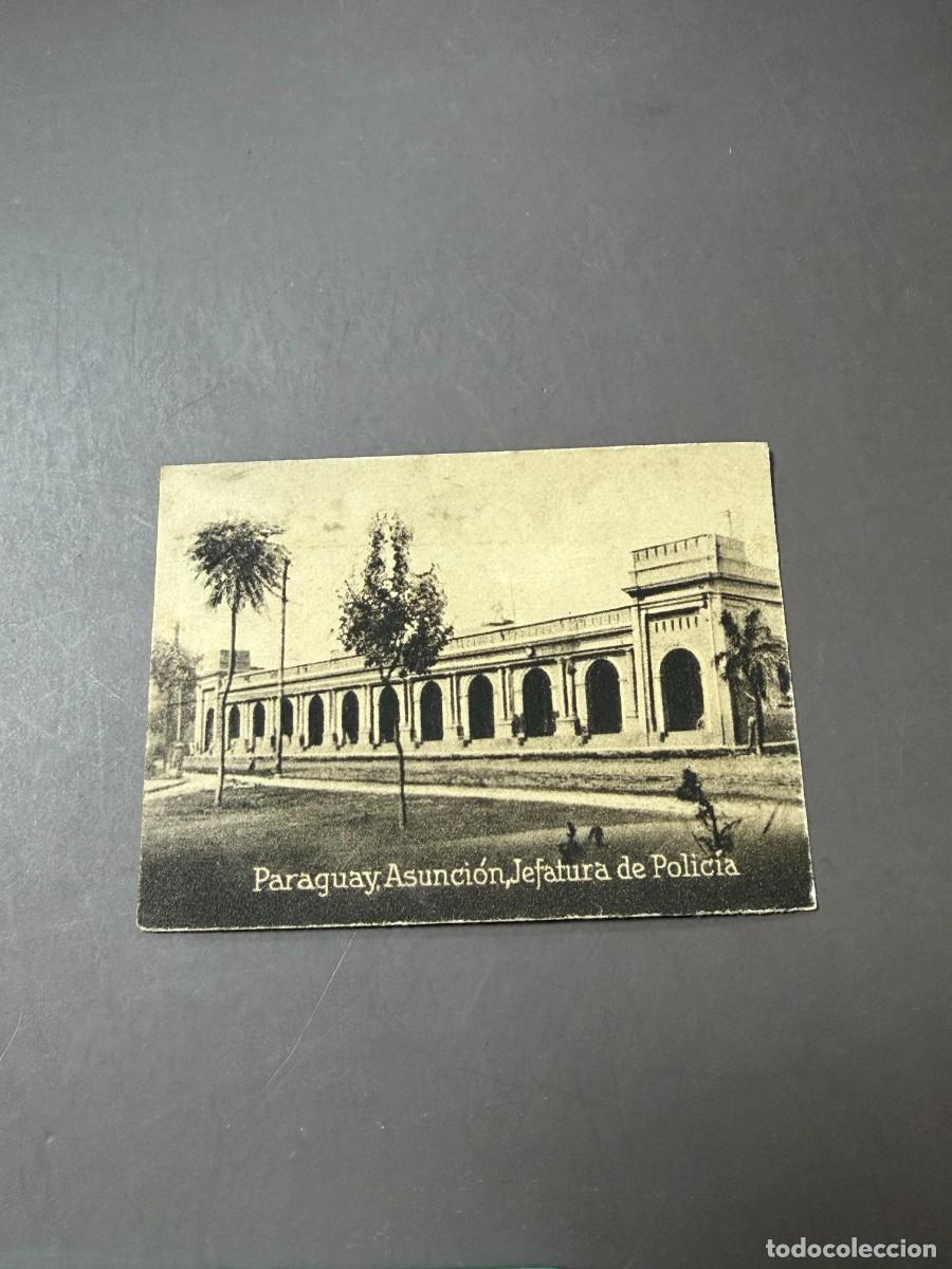 Postales: POSTAL ORIGINAL. D&Eacute;CADA A&Ntilde;OS 30. PARAGUAY. ASUNCI&Oacute;N. JEFATURA DE POLIC&Iacute;A. N&ordm; 1878