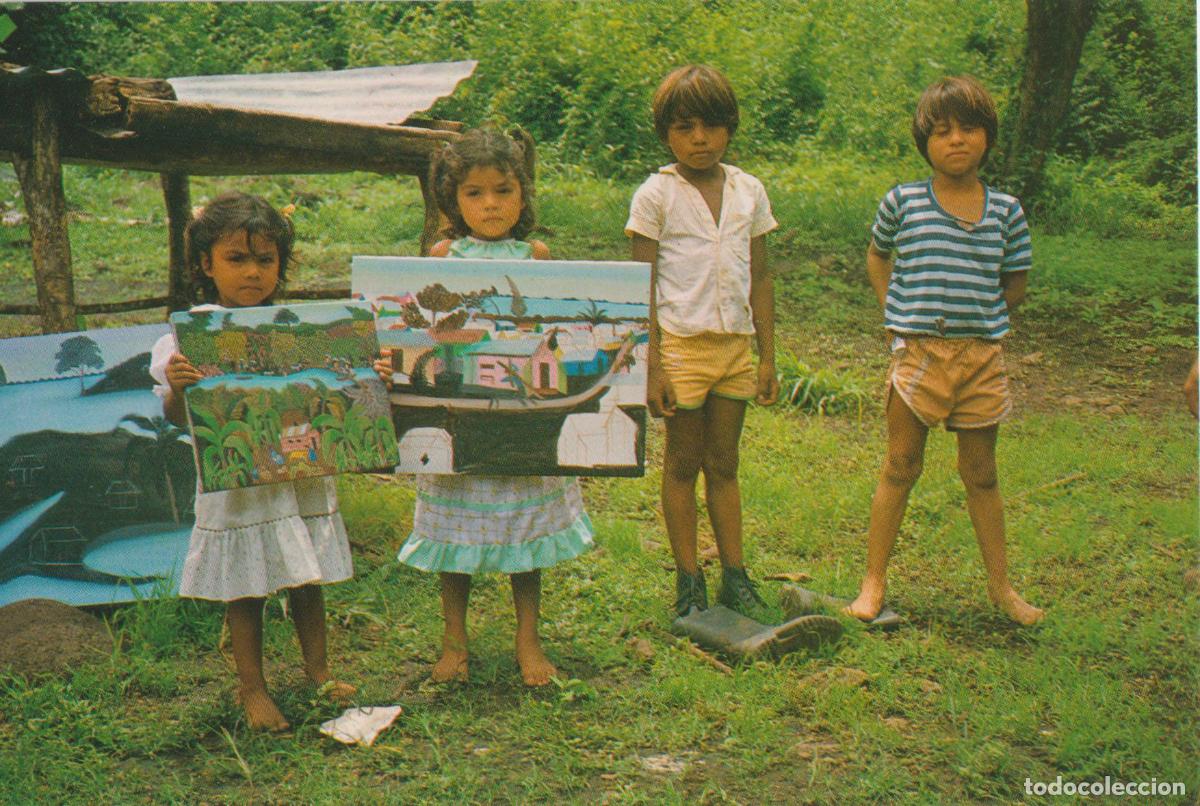 Postales: NICARAGUA, ARCHIPI&Eacute;LAGO DE SOLENTINAME, ALEGRIA Y ESPERANZA EN LA PINTURA &ndash; FOTO: ANGLADA/BONAL &ndash; S