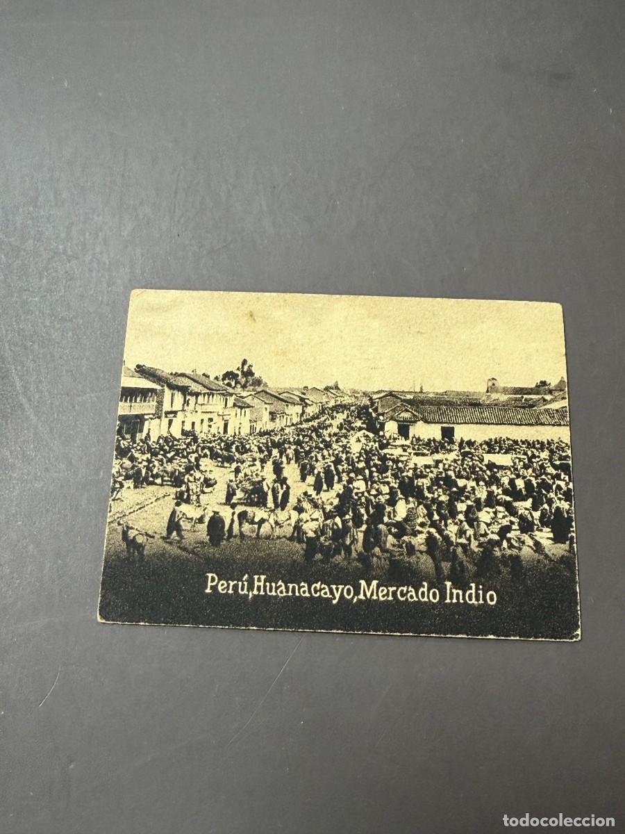 Postales: POSTAL ORIGINAL. D&Eacute;CADA A&Ntilde;OS 30. PER&Uacute;. HUANACAYO. MERCADO INDIO. N&ordm; 2079