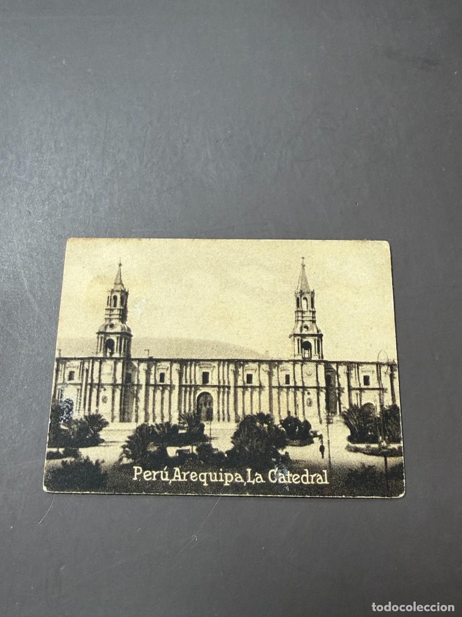 Postales: POSTAL ORIGINAL. D&Eacute;CADA A&Ntilde;OS 30. PER&Uacute;. AREQUIPA. LA CATEDRAL. N&ordm; 2074