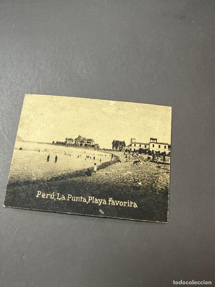Postales: POSTAL ORIGINAL. D&Eacute;CADA A&Ntilde;OS 30. PER&Uacute;. LA PUNTA. PLAYA FAVORITA. N&ordm; 2062