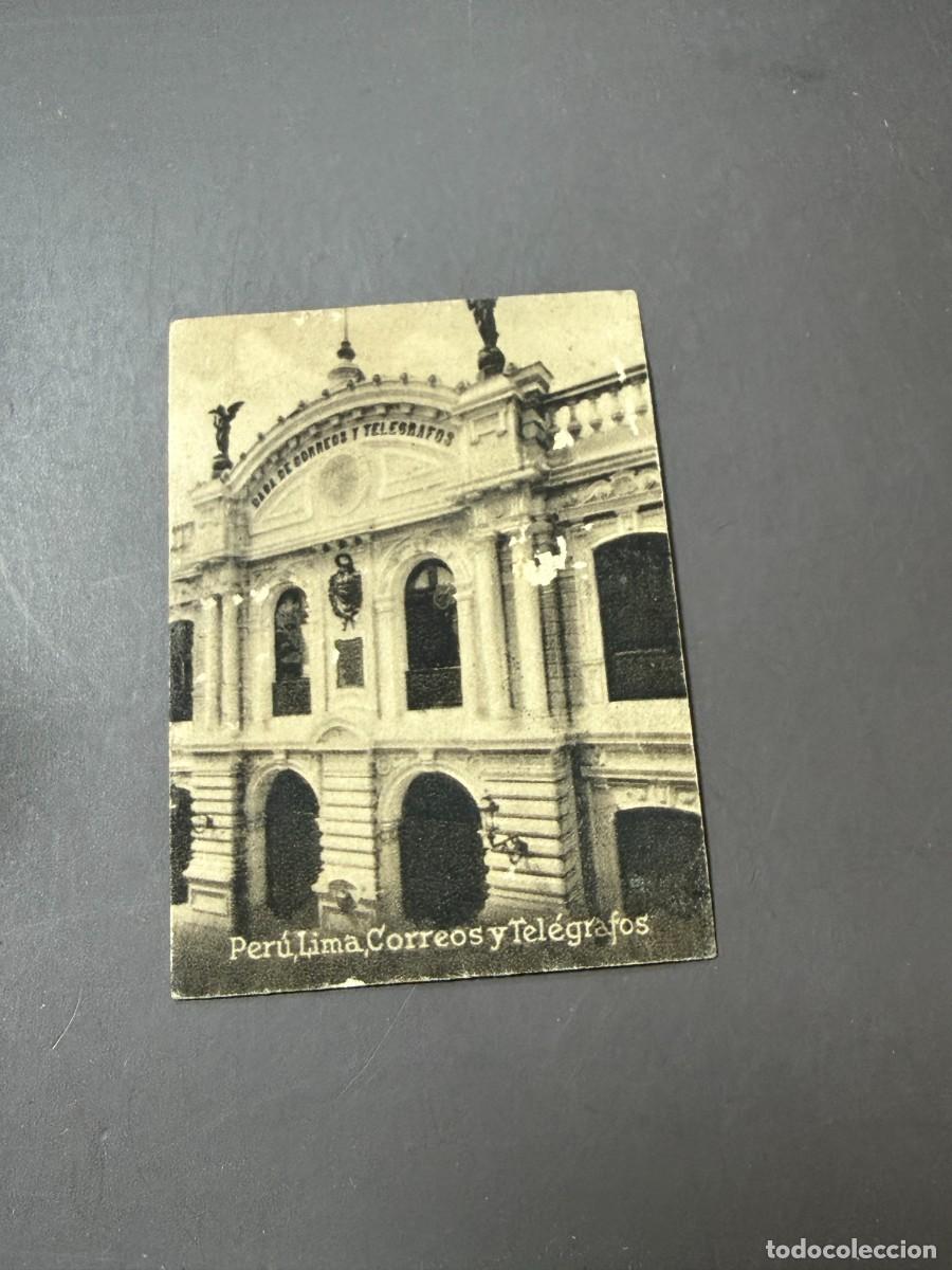 Postales: POSTAL ORIGINAL. D&Eacute;CADA A&Ntilde;OS 30. PER&Uacute;. LIMA. CORREOS Y TEL&Eacute;GRAFOS. N&ordm; 2061