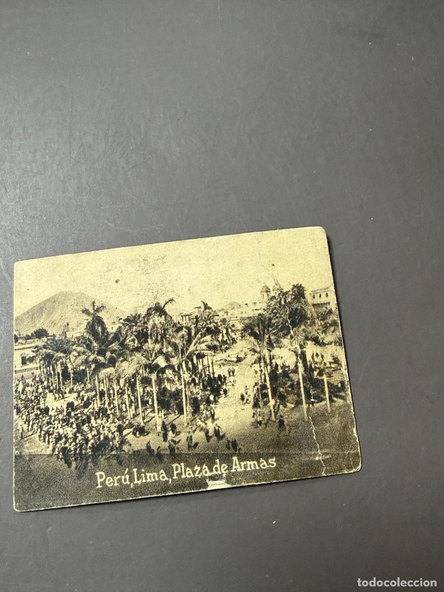 Postales: POSTAL ORIGINAL. D&Eacute;CADA A&Ntilde;OS 30. PER&Uacute;. LIMA. PLAZA DE ARMAS. N&ordm; 2056