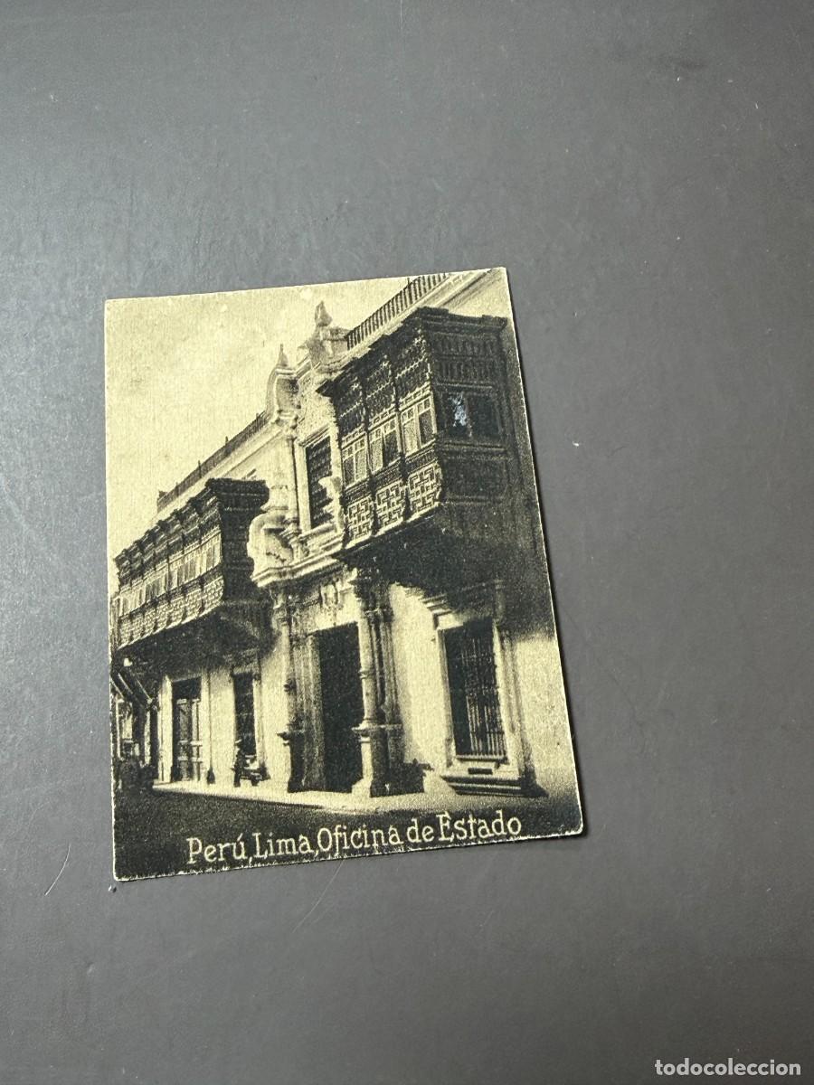 Cartes Postales: POSTAL ORIGINAL. D&Eacute;CADA A&Ntilde;OS 30. PER&Uacute;. LIMA. OFICINA DE ESTADO. N&ordm; 2047