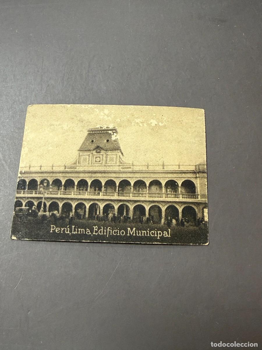 Postais: POSTAL ORIGINAL. D&Eacute;CADA A&Ntilde;OS 30. PER&Uacute;. LIMA. EDIFICIO MUNICIPAL. N&ordm; 2048