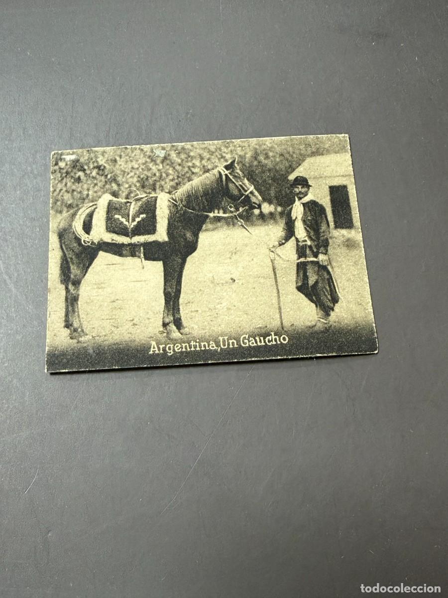 Cartes Postales: POSTAL ORIGINAL. D&Eacute;CADA A&Ntilde;OS 30. ARGENTINA. UN GAUCHO. N&ordm; 2044
