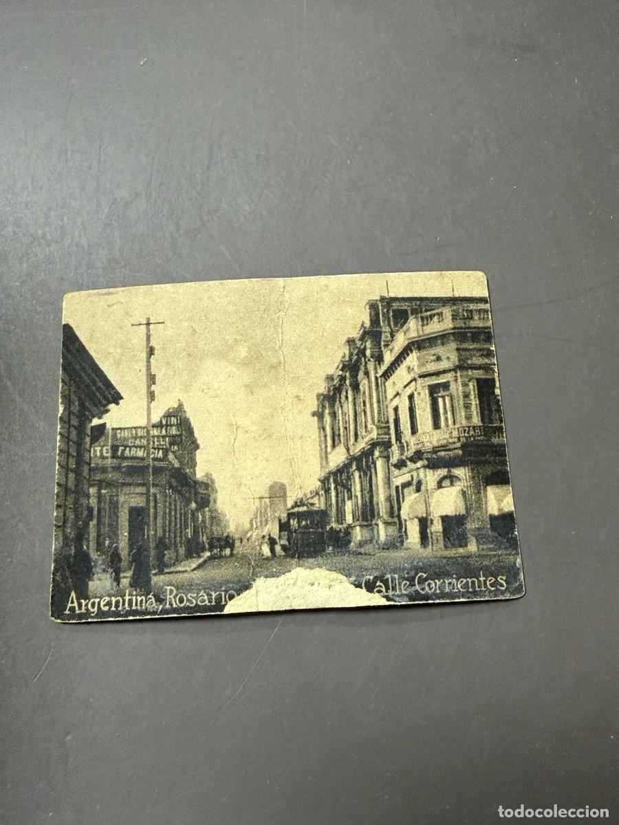 Cartes Postales: POSTAL ORIGINAL. D&Eacute;CADA A&Ntilde;OS 30. ARGENTINA. ROSARIO. CALLE CORRIENTES. N&ordm; 2021