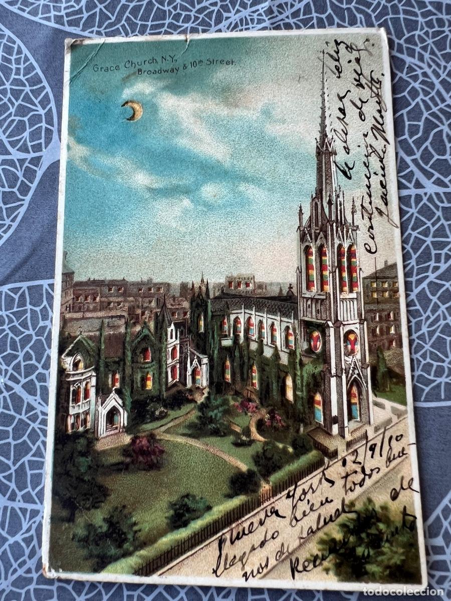 Postales: NUEVA YORK 1910 VAPOR HACIA LA HAVANA POSTAL