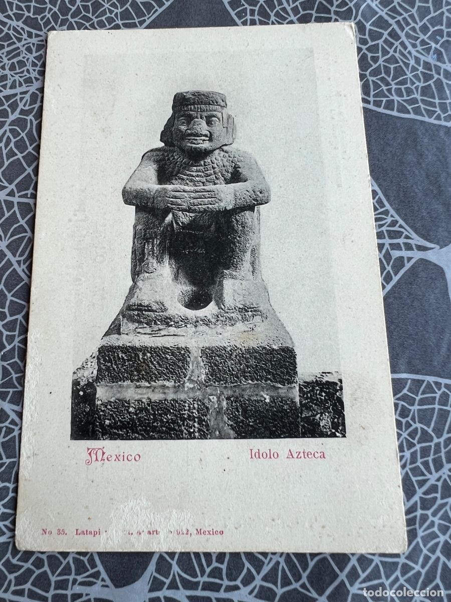 Postales: MEXICO IDOLO AZTECA TARJETA POSTAL