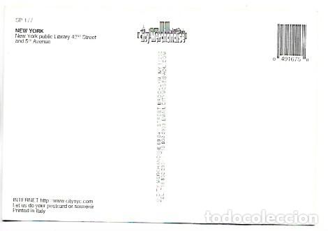 Postales: PUBLIC LIBRARY.- NEW YORK / USA - Foto 2