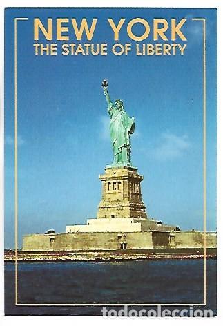 Postales: STATUE OF LIBERTY ON LIBERTY ISLAND.- NEW YORK HARBOR / USA