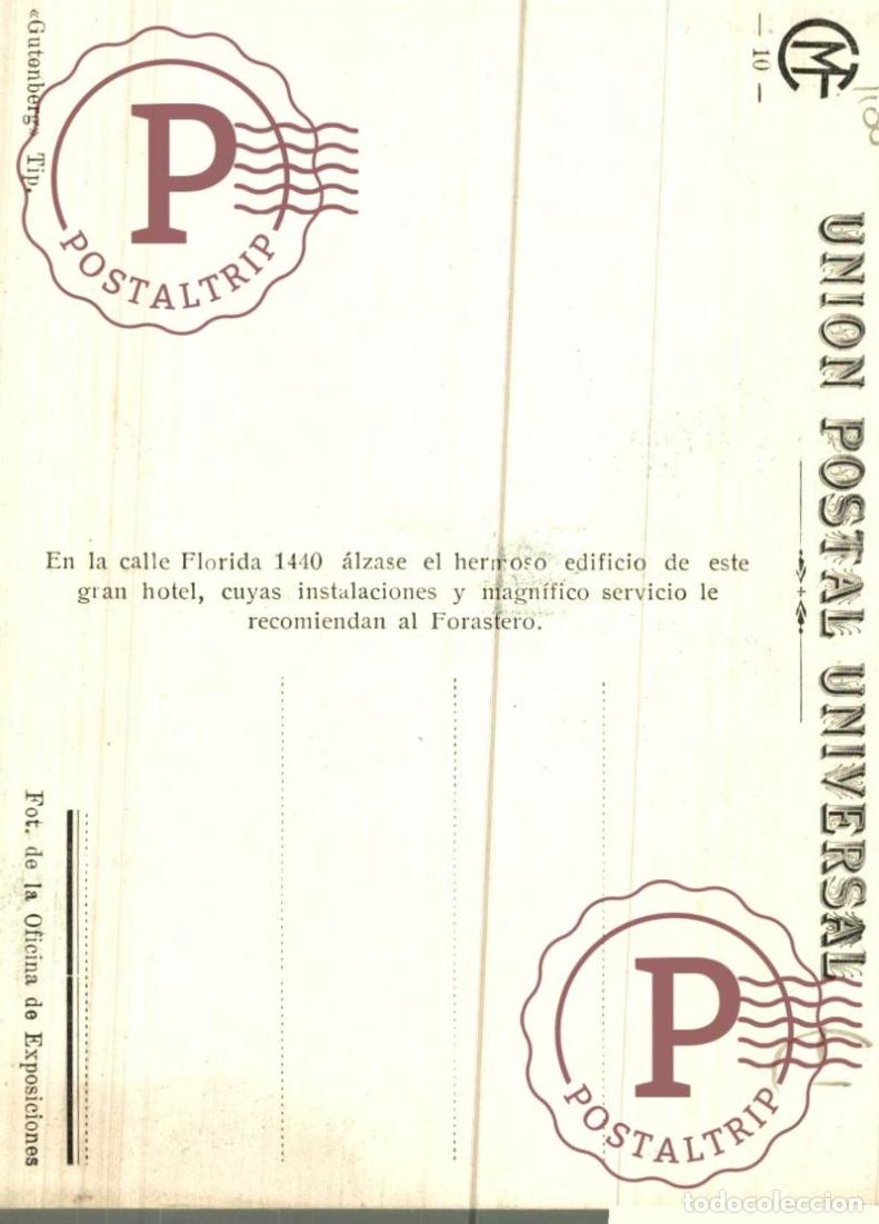 Postales: URUGUAY MONTEVIDEO HOTEL FLORIDA - Foto 2