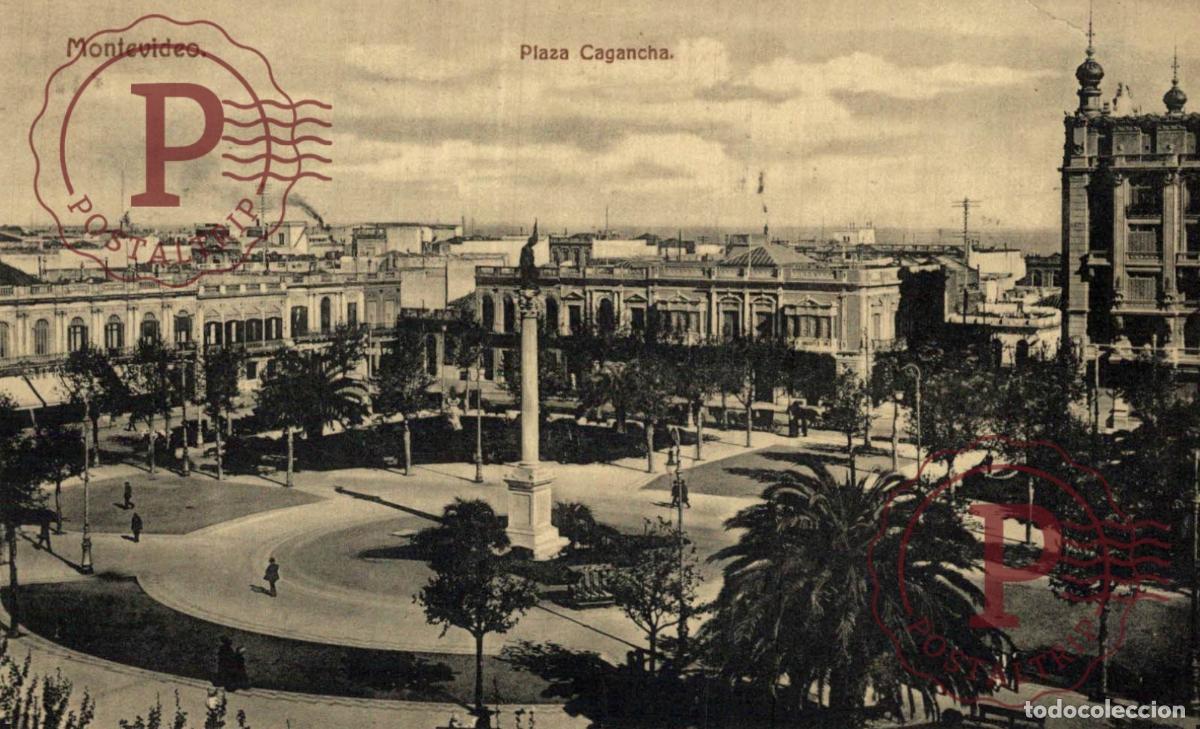 Postales: URUGUAY MONTEVIDEO PLAZA CAGANCHA