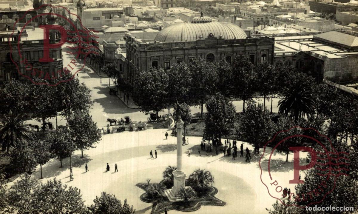 Postales: URUGUAY MONTEVIDEO PLAZA DE LA LIBERTAD RPPC FOTOGRAFICA
