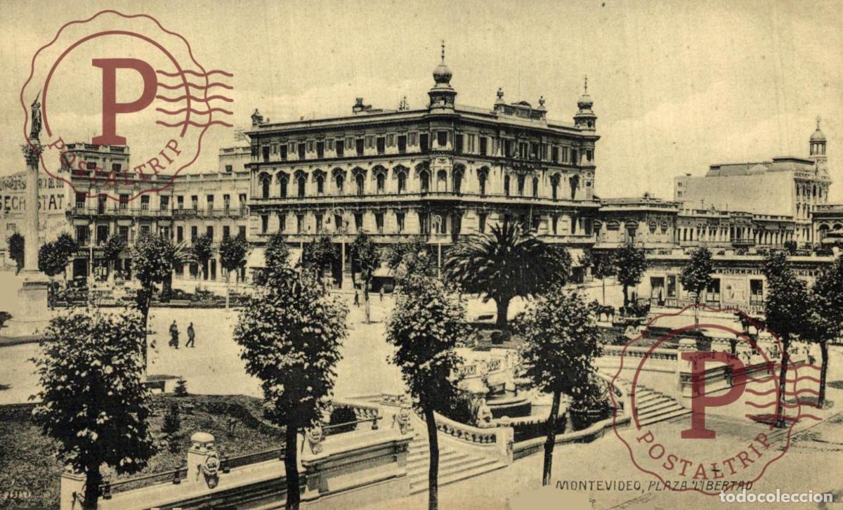 Postales: URUGUAY MONTEVIDEO PLAZA LIBERTAD