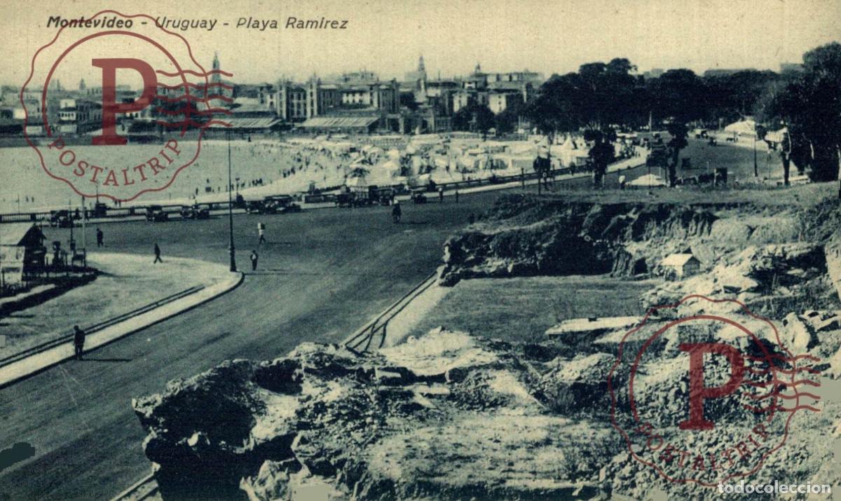 Postcards: URUGUAY MONTEVIDEO PLAYA RAMIREZ