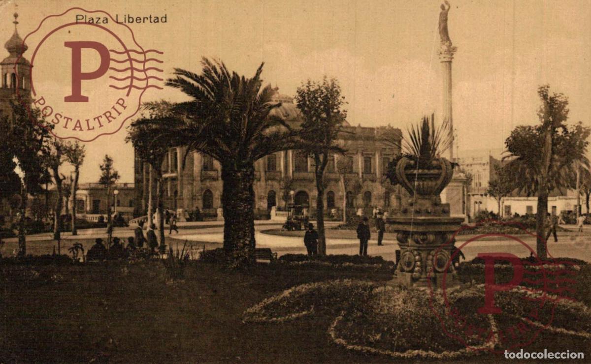 Postales: URUGUAY. MONTEVIDEO. PLAZA LIBERTAD