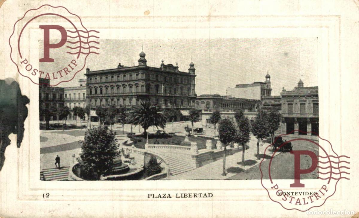 Postales: URUGUAY. MONTEVIDEO. PLAZA LIBERTAD
