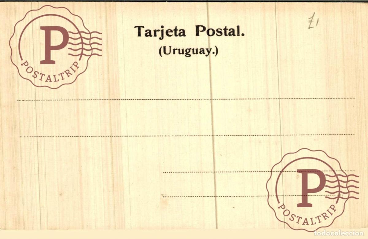 Postales: URUGUAY MONTEVIDEO COSTUMES TROPEROS - Foto 2