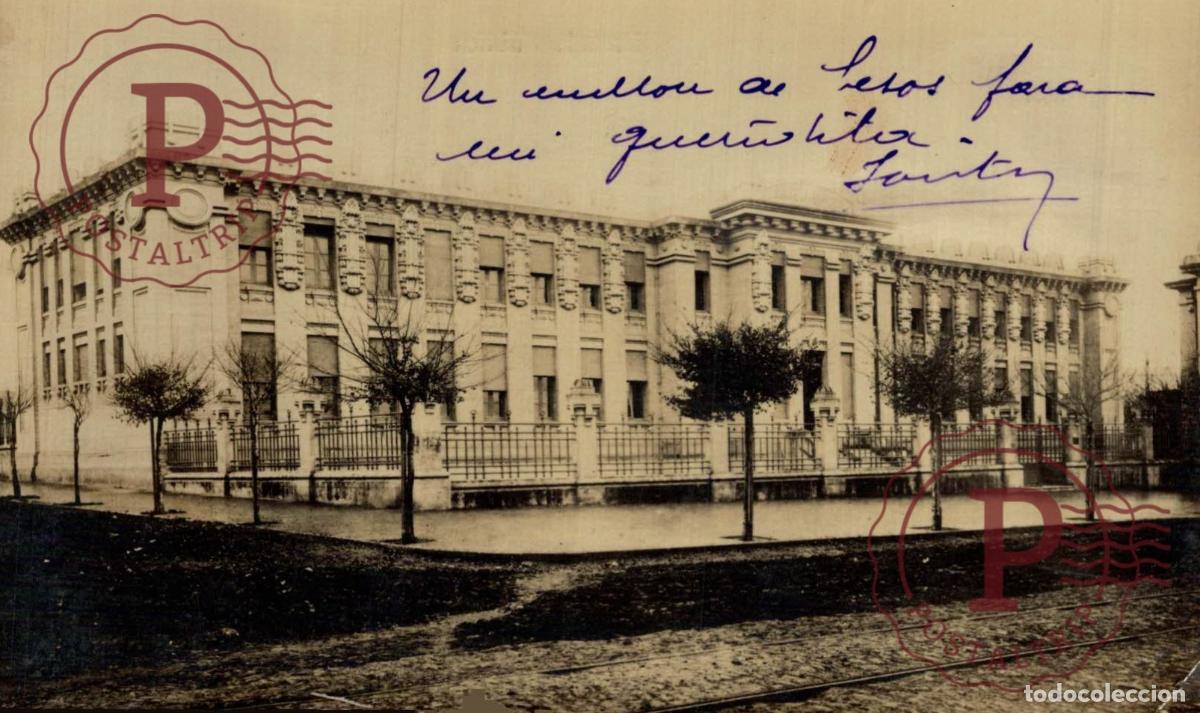 Postales: Montevideo Escuela P&uacute;blica Arquitectura Oficina Propaganda 1944 RPPC FOTOGRAFICA