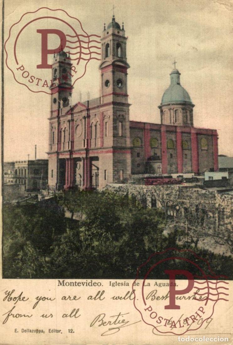 Postales: Uruguay MONTEVIDEO IGLESIA DE LA AGUADA