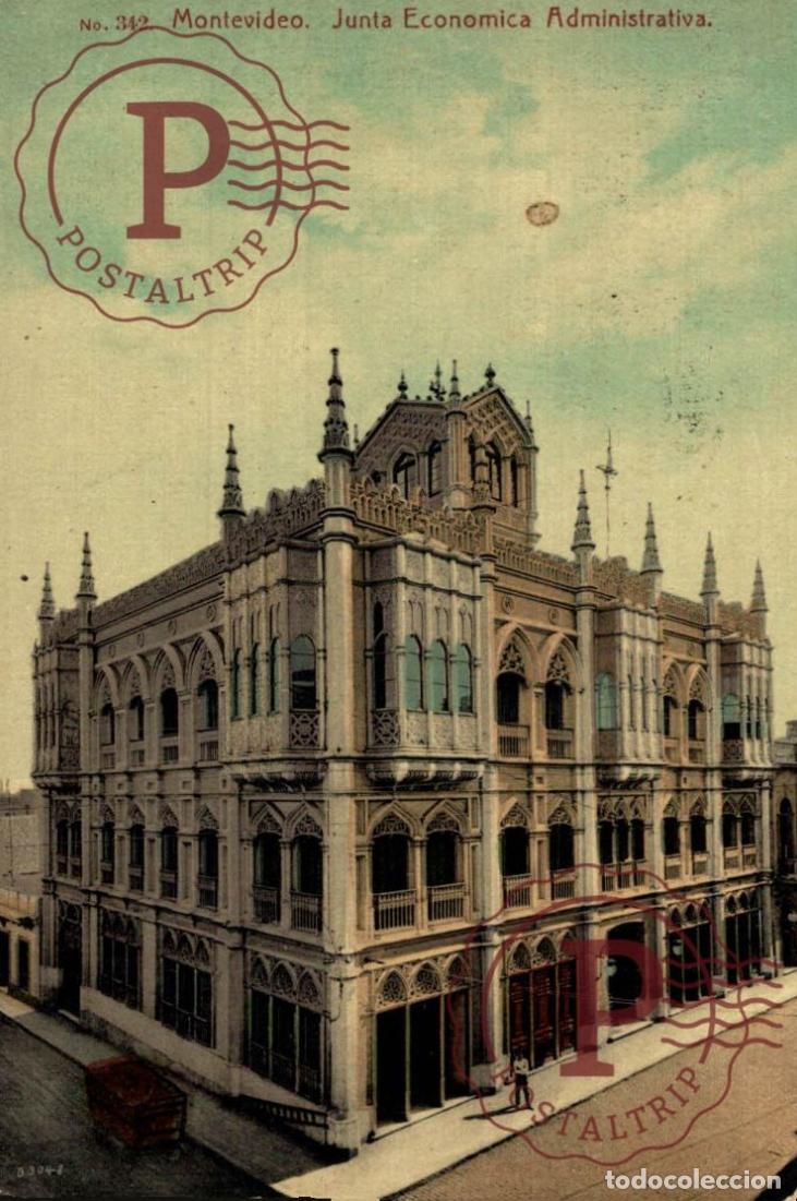 Postales: URUGUAY. MONTEVIDEO. JUNTA ECONOMICA ADMINISTRATIVA