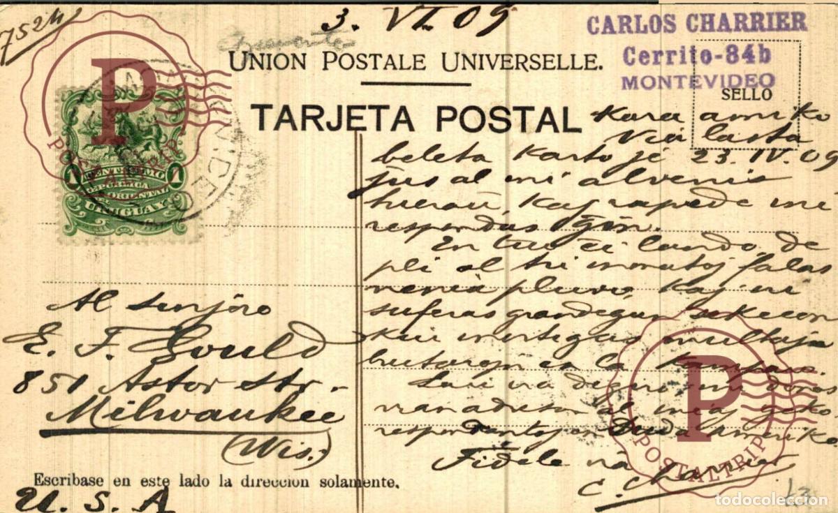 Postales: URUGUAY. RETRETA. EDIT A. CARLUCCIO - Foto 2